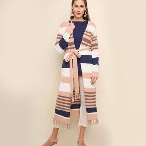 Umgee Chenille Fringe Cardigan